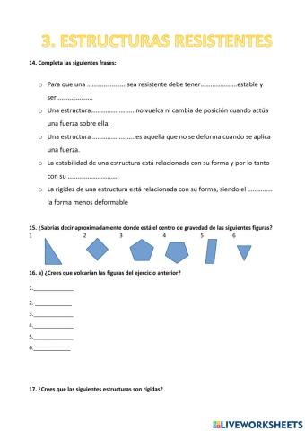 Estructuras estables