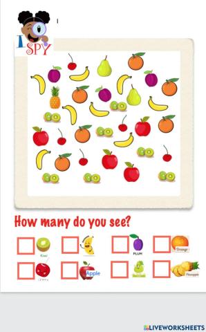 Count the fruit