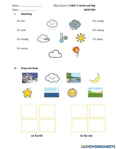 Big Science 1 Weather