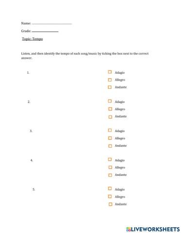 CPS Upper Primary Tempo pt.2