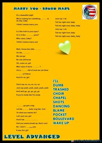 Marry you - advanced