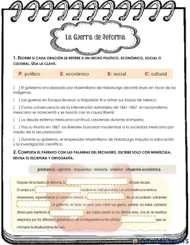 La Guerra de Reforma