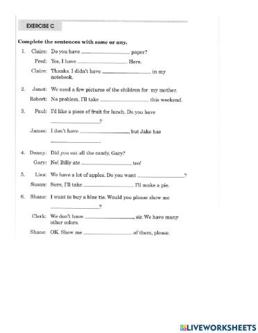NIALC Vol. 2 Lesson 17 Some Any