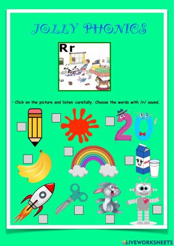 Jolly Phonics -r-