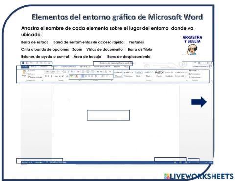 Entorno Gráfico de Microsoft Word