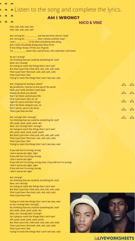 Am I wrong? Nico & Vinz