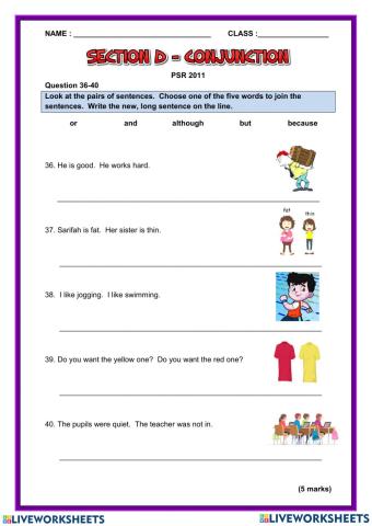 English Paper II Section D