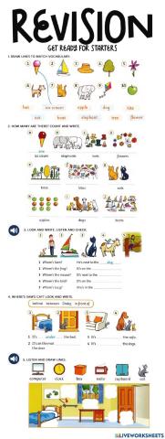 REVISION - GET READY FOR STARTERS