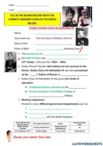 Sultan omar ali saifuddien iii