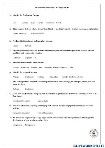 Introduction to Business