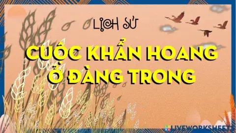 Cuộc khẩn hoang ở Đàng Trong