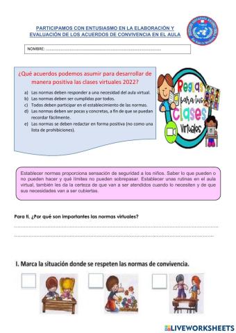 Normas de convivencia