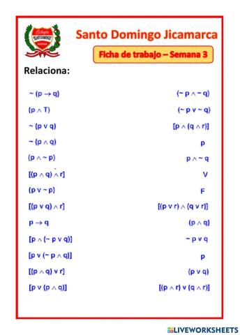 Equivalencias logicas