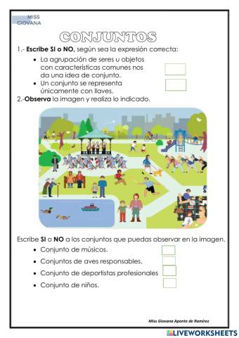 Representación de conjuntos