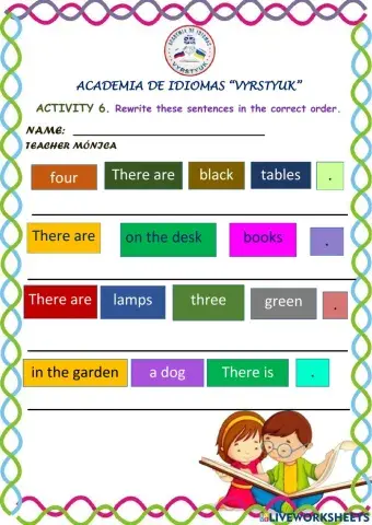 Sentences there is - there are