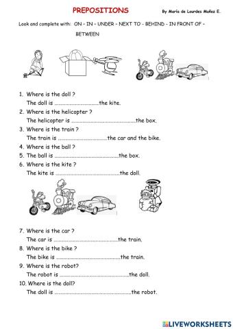 Prepositions