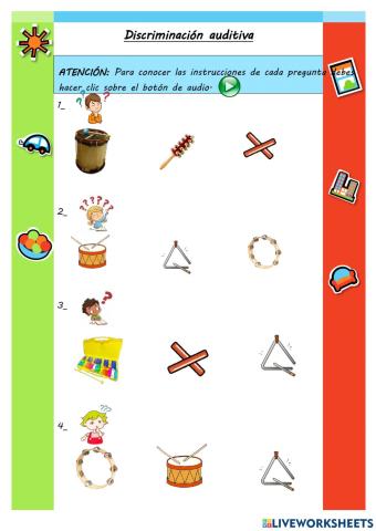 Discriminación auditiva