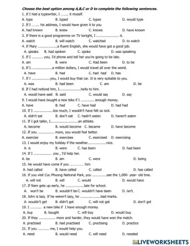 Conditional sentencé