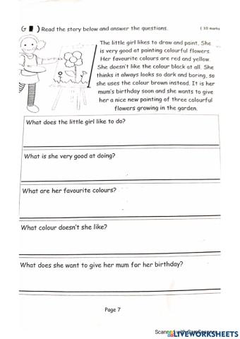 SBA 1  Y2  Section G