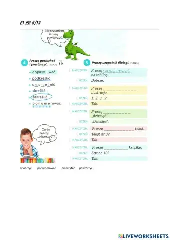 Classroom language 2