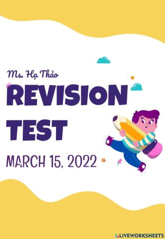 TMH Revision Test (150322)