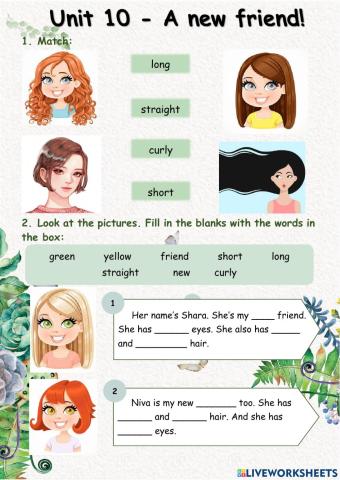 Grade 3 - unit 10 - part 1