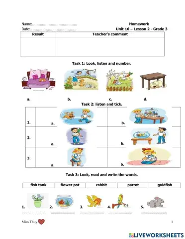 Unit 16 - lesson 2 - Grade 3