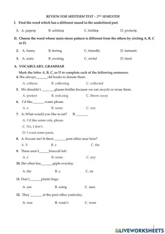 ILSW Unit review 5-6-7