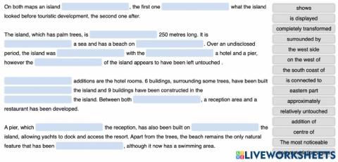 Ielts 3 map description