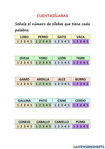 Cuentasílabas