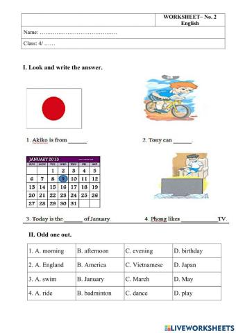 TEST 2 english 4