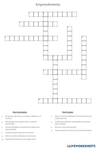 Emprendimiento octavo