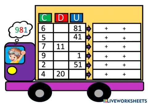 Camíon de descomposición