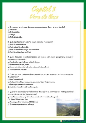 Capítol 3 El meu germà es diu Jessica