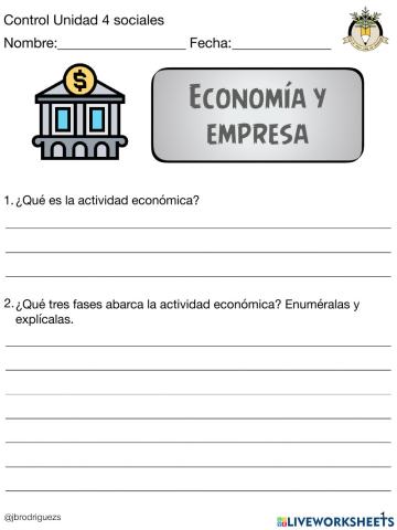 Control U.4 sociales