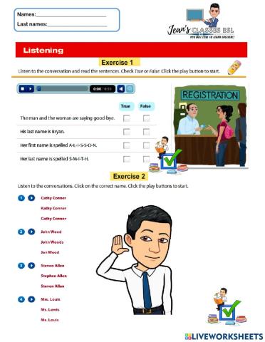 SSD Unit 1 Listening 1–3