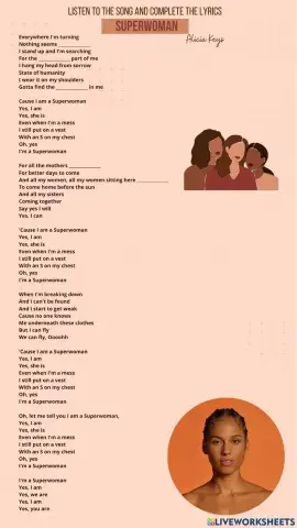 Superwoman Alicia Keys