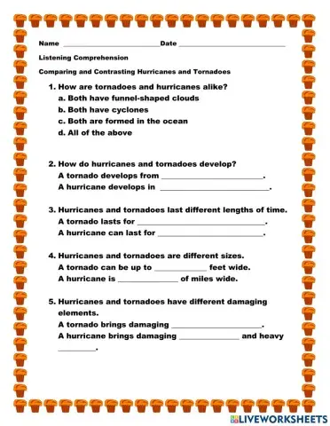 Comparing and Contrasting