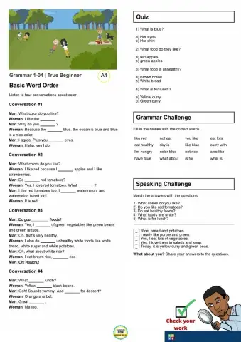 Grammar 1-04 True Beginner