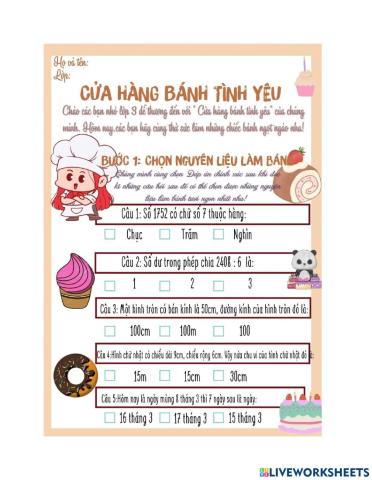 Ôn giữa kì 2
