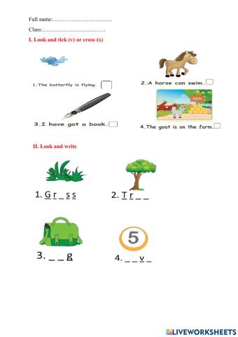 Review U7,8,9 (phonics smart 1)