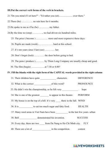Practice 4 part 2 Practice test 4