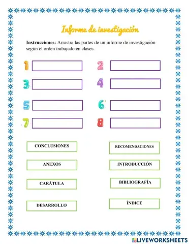 Informe de investigación