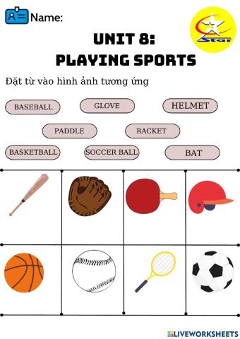 Unit 8: Playing sports
