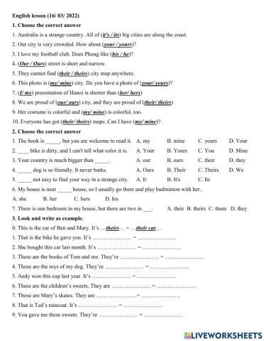 Group 4 - TTSH ĐTSH + Câu cảm thán