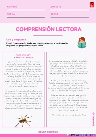 6º ud8 comprension lengua
