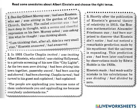 Great People Lesson 5 Tenses