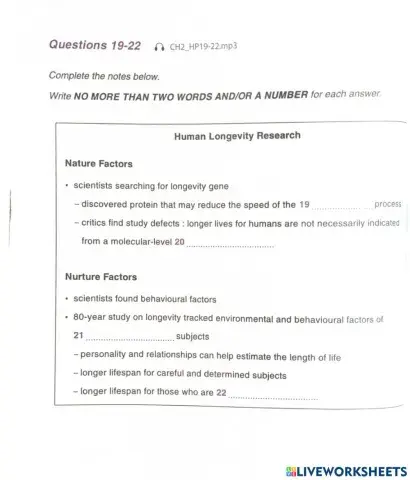 Hacker listening chapter 2: form copletion (19-22)