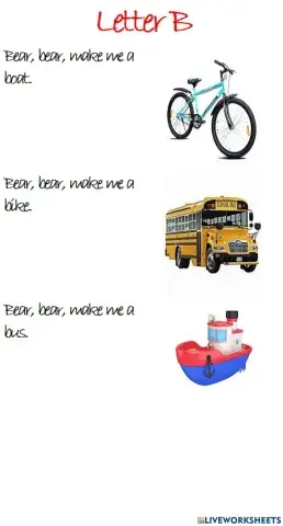 Letter B