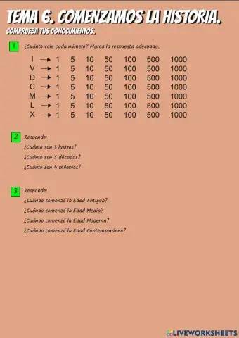 Historia y Prehistoria